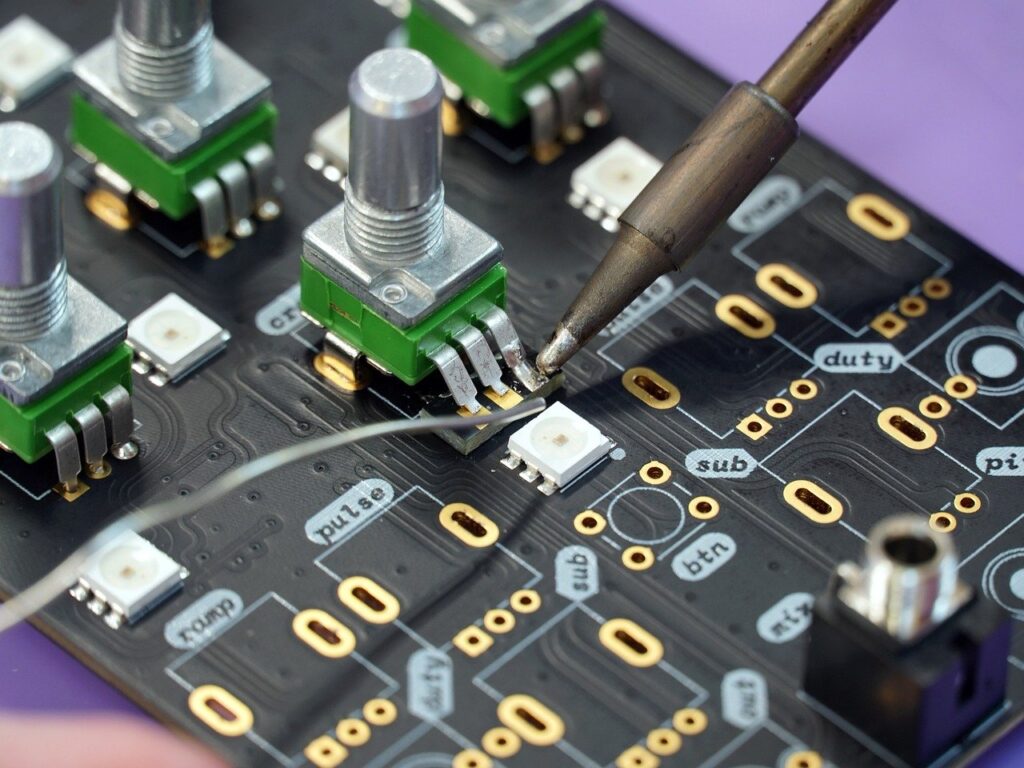 soldering, electronics, circuit